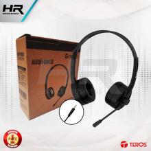 Auriculares con Micrófono Teros TE-8031N , conector 3.5mm , headset